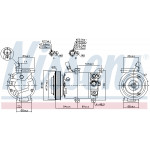NISSENS Kompressor, Klimaanlage