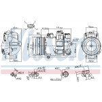 NISSENS Kompressor, Klimaanlage