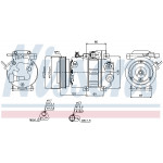 NISSENS Kompressor, Klimaanlage