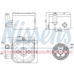 NISSENS Ölkühler, Motoröl