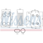 NISSENS Ölkühler, Motoröl