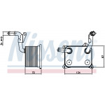NISSENS Ölkühler, Motoröl