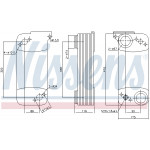 NISSENS Ölkühler, Retarder