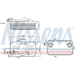 NISSENS Ölkühler, Automatikgetriebe