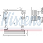 NISSENS Ölkühler, Automatikgetriebe