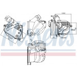 NISSENS Ölkühler, Motoröl