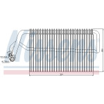 NISSENS Verdampfer, Klimaanlage