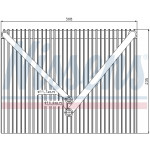 NISSENS Verdampfer, Klimaanlage