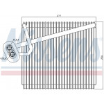 NISSENS Verdampfer, Klimaanlage