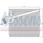 NISSENS Verdampfer, Klimaanlage