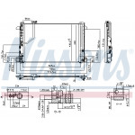 NISSENS Kondensator, Klimaanlage