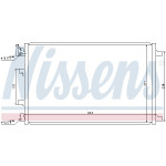 NISSENS Kondensator, Klimaanlage