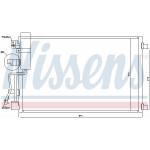 NISSENS Kondensator, Klimaanlage