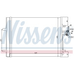 NISSENS Kondensator, Klimaanlage