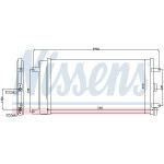 NISSENS Kondensator, Klimaanlage