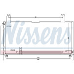NISSENS Kondensator, Klimaanlage