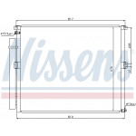 NISSENS Kondensator, Klimaanlage