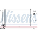 NISSENS Kondensator, Klimaanlage