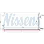 NISSENS Kondensator, Klimaanlage