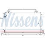 NISSENS Kondensator, Klimaanlage