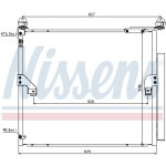 NISSENS Kondensator, Klimaanlage
