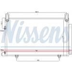NISSENS Kondensator, Klimaanlage