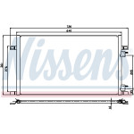 NISSENS Kondensator, Klimaanlage