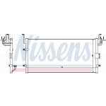 NISSENS Kondensator, Klimaanlage