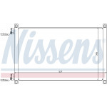 NISSENS Kondensator, Klimaanlage