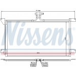 NISSENS Kondensator, Klimaanlage