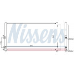 NISSENS Kondensator, Klimaanlage