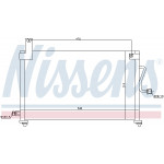 NISSENS Kondensator, Klimaanlage