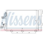 NISSENS Kondensator, Klimaanlage