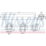 NISSENS Trockner, Klimaanlage