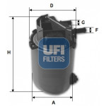 UFI Kraftstofffilter