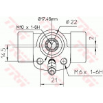 TRW Radbremszylinder