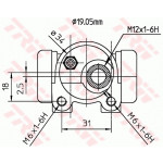TRW Radbremszylinder