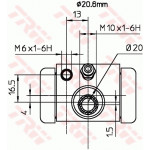 TRW Radbremszylinder