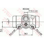 TRW Radbremszylinder
