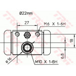 TRW Radbremszylinder