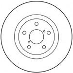 TRW Bremsscheibe