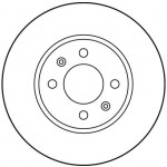 TRW Bremsscheibe