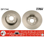 TRW Bremsscheibe