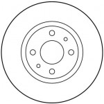 TRW Bremsscheibe