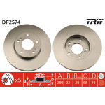 TRW Bremsscheibe