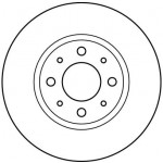 TRW Bremsscheibe