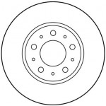 TRW Bremsscheibe
