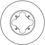 TRW Bremsscheibe