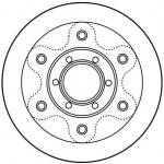 TRW Bremsscheibe