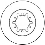 TRW Bremsscheibe